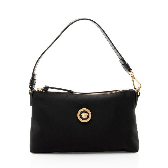 Versace Handbags - Versace Nylon Medusa Tribute Flat Pouch